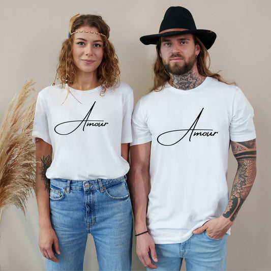 Amour - Unisex t-shirt - lilaloop - T-shirt