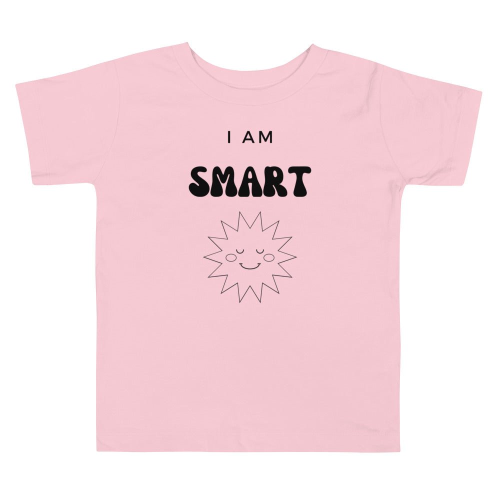 I am Smart - Toddler Tee - lilaloop - Toddler Tee