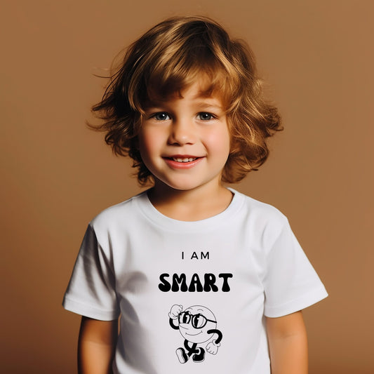 I am smart - Toddler Tee - lilaloop - Toddler Tee