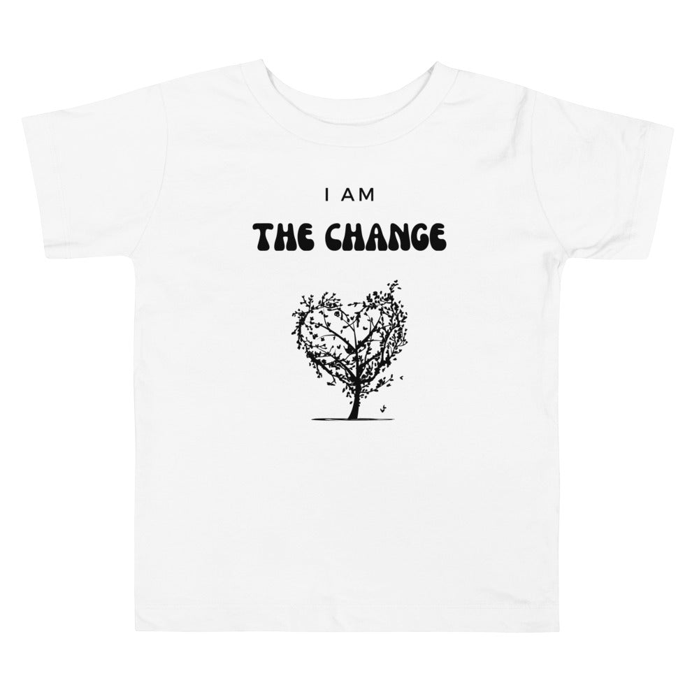 I am The Change - Toddler Tee - lilaloop - Toddler Tee