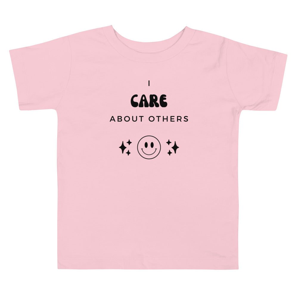 I Care about Others - Toddler Tee - lilaloop - Toddler Tee