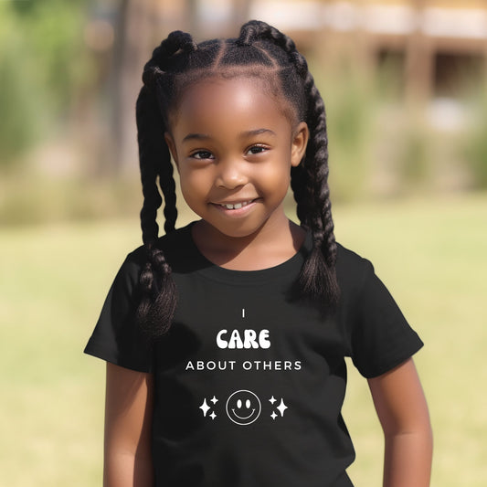 I Care about Others - Toddler Tee - lilaloop - Toddler Tee