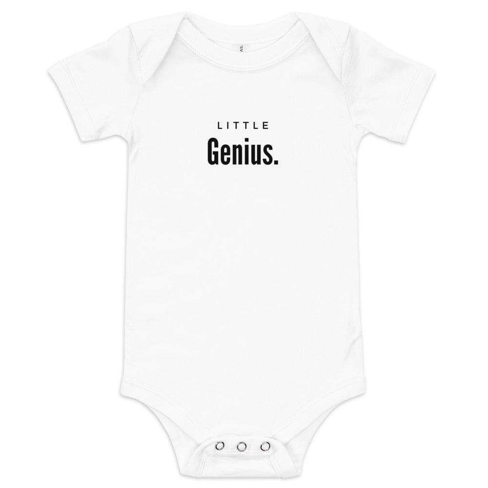 Little Genius - Baby Bodysuit - lilaloop - Baby Bodysuit