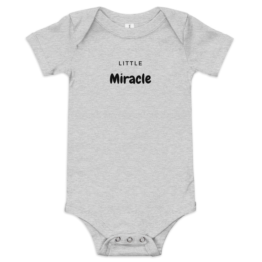 Little Miracle - Baby Bodysuit - lilaloop - Baby Bodysuit