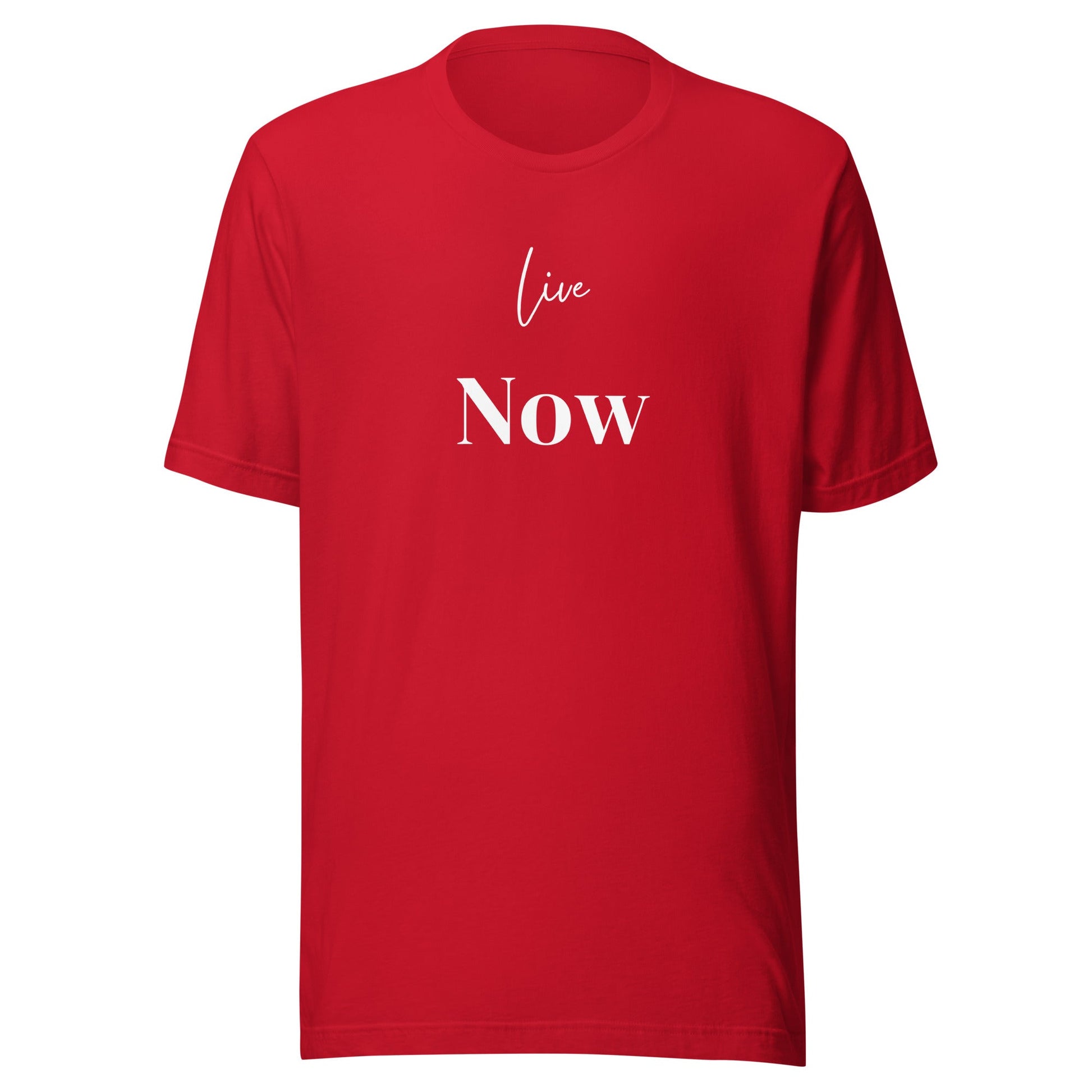 Live Now - Unisex t-shirt - lilaloop - T-shirt