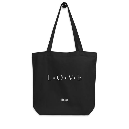 LOVE - Eco Tote Bag - lilaloop - Tote Bag