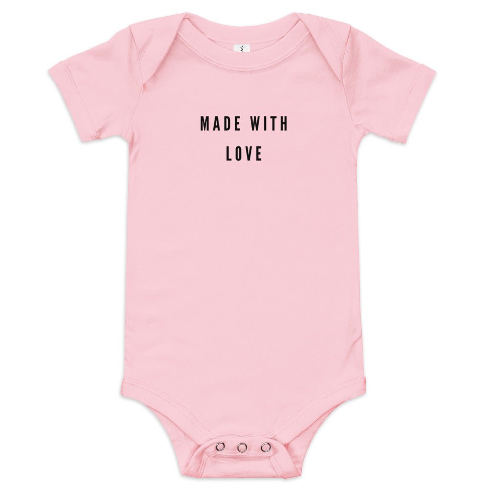 Made with Love - Baby Bodysuit - lilaloop - Baby Bodysuit