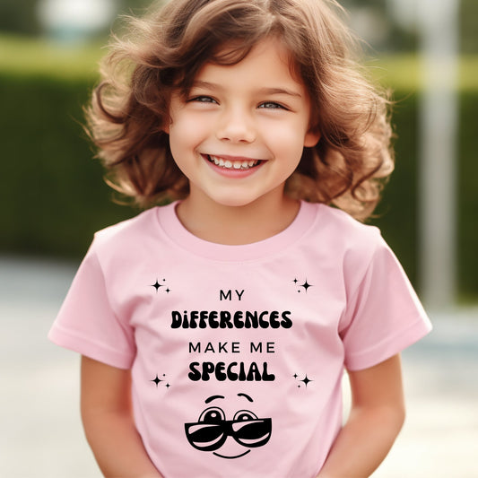 My Differences make me special - Toddler Tee - lilaloop - Toddler Tee