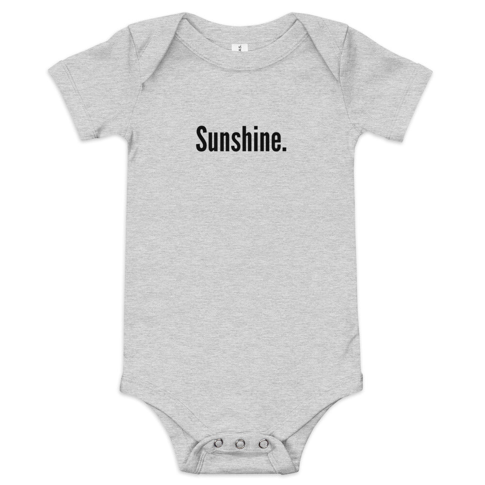Sunshine - Baby Bodysuit - lilaloop - Baby Bodysuit