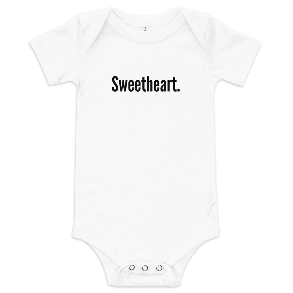 Sweetheart - Baby Bodysuit - lilaloop - Baby Bodysuit