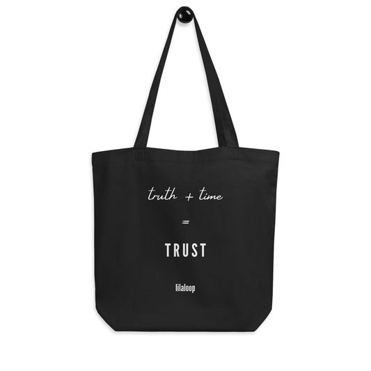 Truth + Time - Eco Tote Bag - lilaloop - Tote Bag