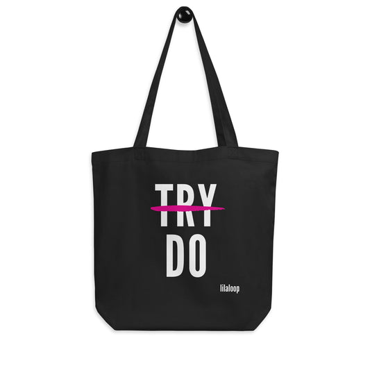 Try Do - Eco Tote Bag - lilaloop - Tote Bag