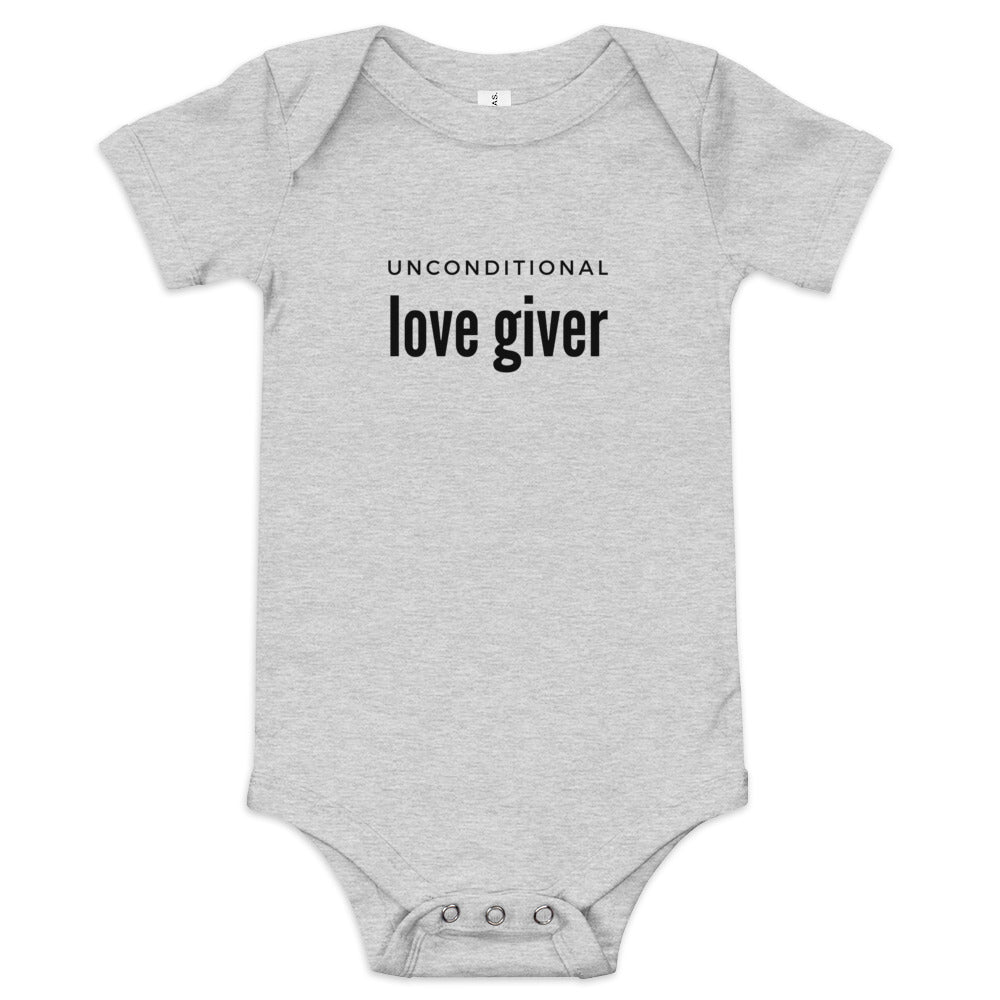 Unconditional love - Baby Bodysuit - lilaloop - Baby Bodysuit