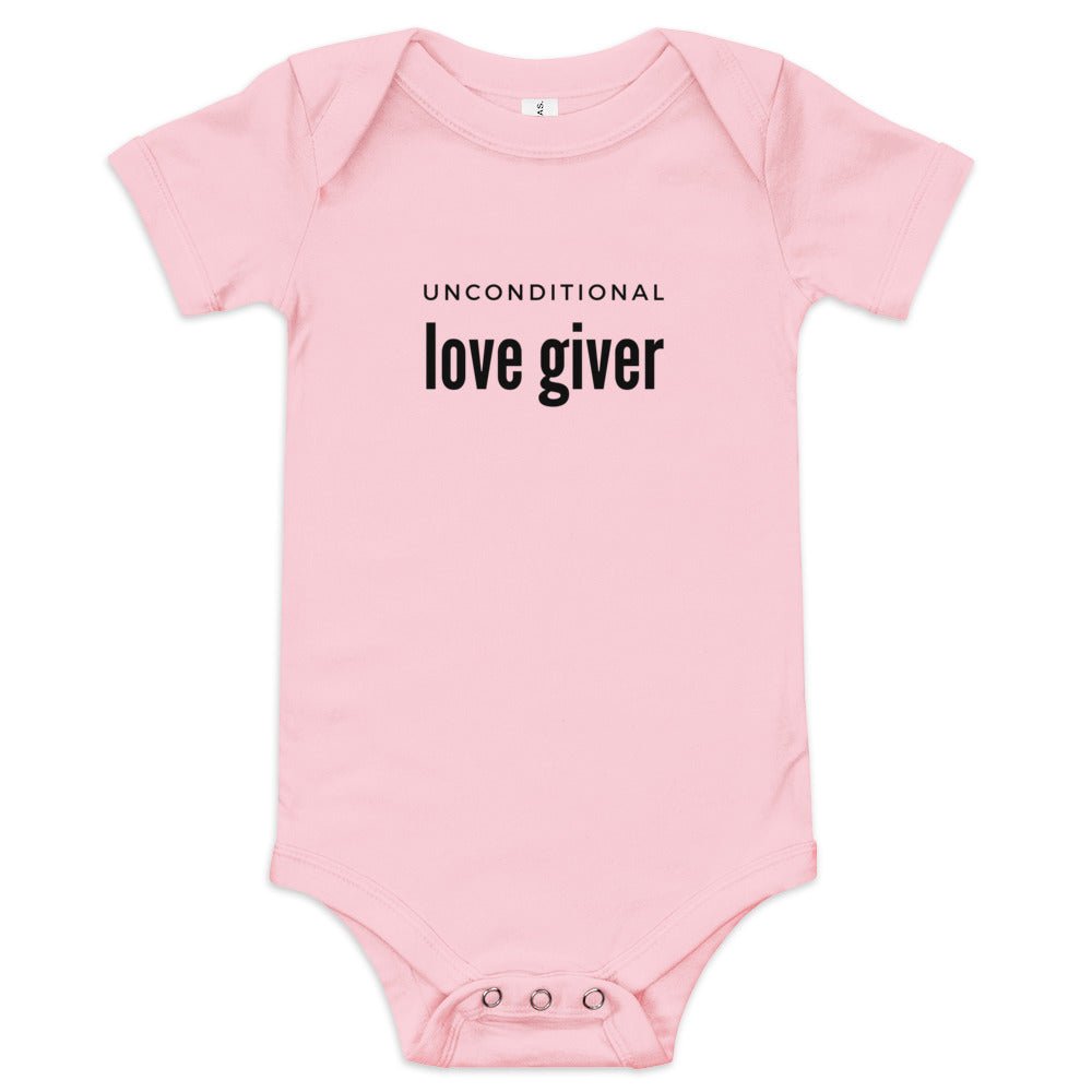 Unconditional love - Baby Bodysuit - lilaloop - Baby Bodysuit